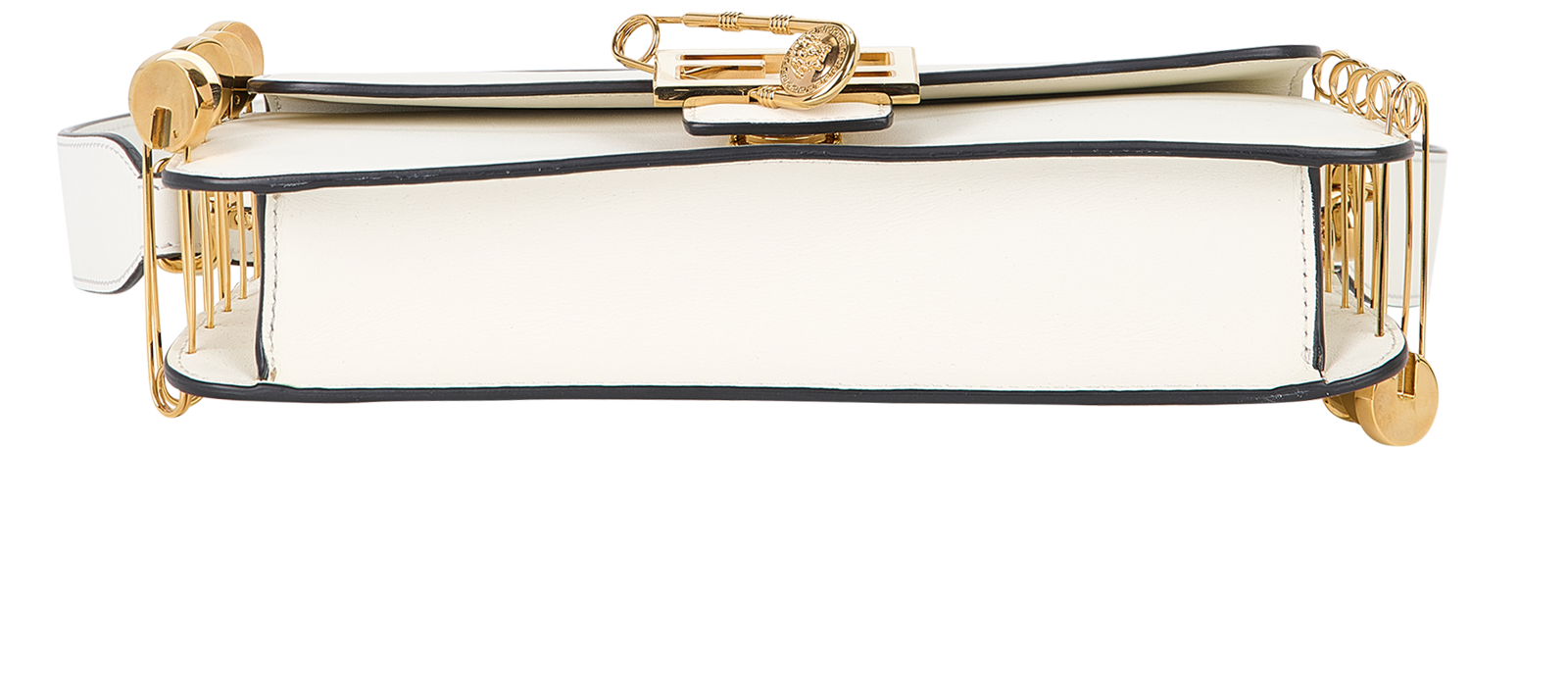 X Versace Fendace Baguette, &pound;1,400, Handbags, White, Leather, Top view